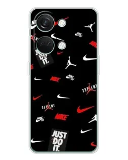 Чехол для Huawei Honor Play 10C с картинкой «Nike Mix Pattern»