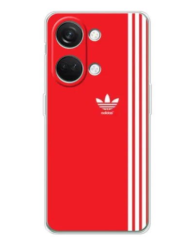 Чехол для Huawei Honor Play 10C с картинкой «Красный минимализм Adidas» Чехол для Huawei Honor Play 10C с картинкой «Красный минимализм Adidas»