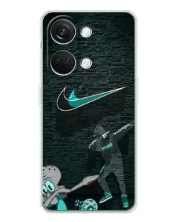 Чехол для Huawei Honor Play 10C с картинкой «Спортивный арт Nike»