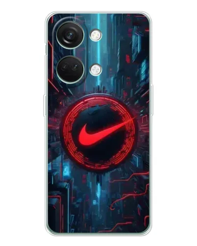 Чехол для Huawei Honor Play 10C с картинкой «Техногенный стиль Nike» Чехол для Huawei Honor Play 10C с картинкой «Техногенный стиль Nike»