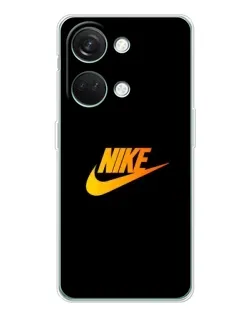 Чехол для Huawei Honor Play 10C с картинкой «Золотой логотип Nike»