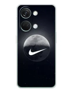 Чехол для Huawei Honor Play 10C с картинкой «Nike в стиле граффити»