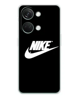 Чехол для Huawei Honor Play 10C с картинкой «Мазки краски Nike»