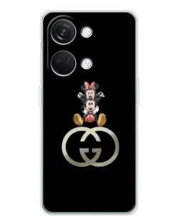 Чехол для Huawei Honor Play 10C с картинкой «Минни Маус на лого»