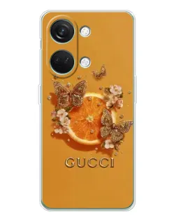 Чохол для Huawei Honor Play 10C з картинкою «Gucci — золоті метелики» Чохол для Huawei Honor Play 10C з картинкою «Gucci — золоті метелики»