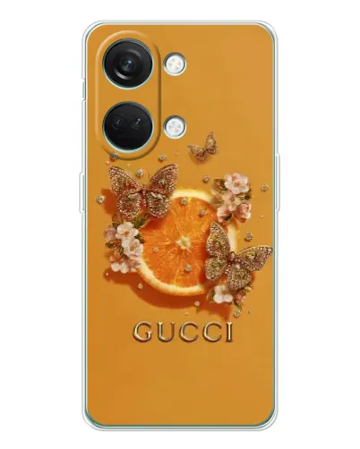 Чохол для Huawei Honor Play 10C з картинкою «Gucci — золоті метелики» Чохол для Huawei Honor Play 10C з картинкою «Gucci — золоті метелики»