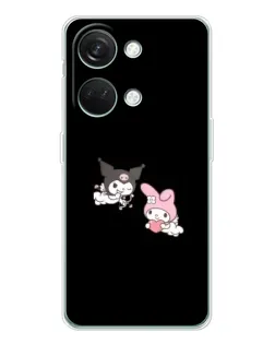Чехол для Huawei Honor Play 10C с картинкой «My Melody и Kuromi»