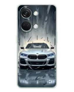 Чехол для Huawei Honor Play 10C с картинкой «BMW в свете фар»