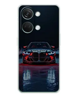 Чехол для Huawei Honor Play 10C с картинкой «BMW на мокрой дороге»
