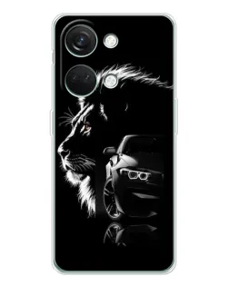 Чехол для Huawei Honor Play 10C с картинкой «BMW и лев»