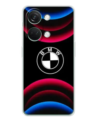 Чехол для Huawei Honor Play 10C с картинкой «Логотип BMW и неоновые дуги» Чехол для Huawei Honor Play 10C с картинкой «Логотип BMW и неоновые дуги»