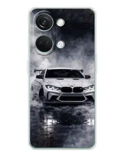Чехол для Huawei Honor Play 10C с картинкой «BMW сквозь туман»