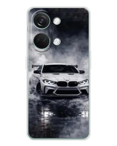 Чехол для Huawei Honor Play 10C с картинкой «BMW сквозь туман» Чехол для Huawei Honor Play 10C с картинкой «BMW сквозь туман»