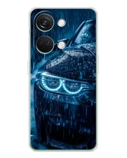 Чохол для Huawei Honor Play 10C з картинкою «BMW під дощем»