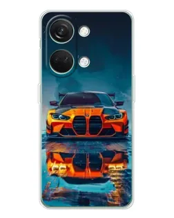 Чохол для Huawei Honor Play 10C з картинкою «BMW — золота емблема»