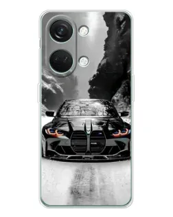 Чохол для Huawei Honor Play 10C з картинкою «BMW — акварельний дрифт»