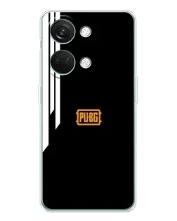 Чехол для Huawei Honor Play 10C с картинкой «PUBG — вертикальные линии»