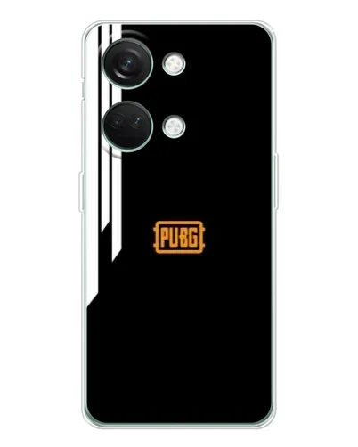 Чехол для Huawei Honor Play 10C с картинкой «PUBG — вертикальные линии»