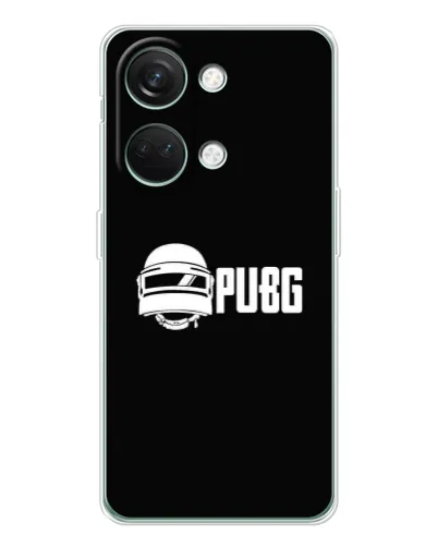 Чехол для Huawei Honor Play 10C с картинкой «PUBG — классический лого»