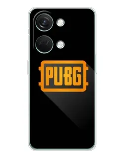 Чехол для Huawei Honor Play 10C с картинкой «PUBG — рамка лого»