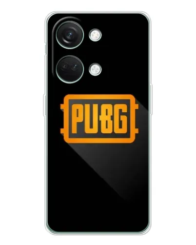 Чехол для Huawei Honor Play 10C с картинкой «PUBG — рамка лого»