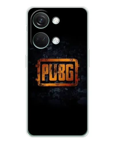 Чехол для Huawei Honor Play 10C с картинкой «PUBG — золотой логотип»