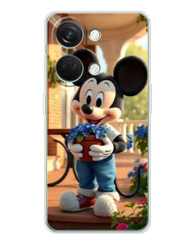 Чехол для Huawei Honor Play 10C с картинкой «Микки садовод»