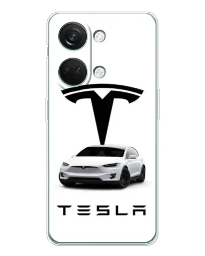 Чехол для Huawei Honor Play 10C с картинкой «Tesla White Style»