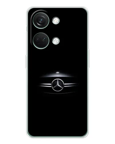 Чехол для Huawei Honor Play 10C с картинкой «Mercedes — абстрактные линии»