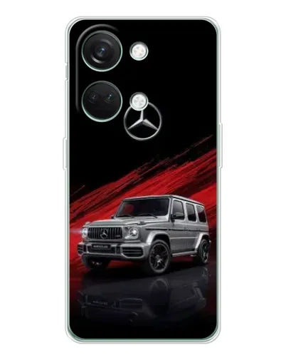 Чехол для Huawei Honor Play 10C с картинкой «Mercedes G-Class красный»