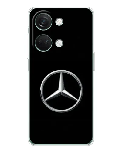 Чехол для Huawei Honor Play 10C с картинкой «Mercedes классический лого»