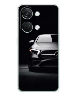 Чехол для Huawei Honor Play 10C с картинкой «Свет фар Mercedes»