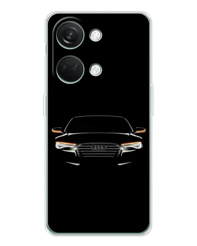 Чехол для Huawei Honor Play 10C с картинкой «Audi — ночной контур» Чехол для Huawei Honor Play 10C с картинкой «Audi — ночной контур»