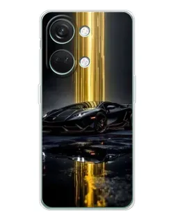 Чехол для Huawei Honor Play 10C с картинкой «Ночной Lamborghini драйв»
