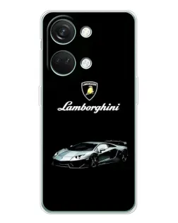 Чехол для Huawei Honor Play 10C с картинкой «Логотип Lamborghini классика»