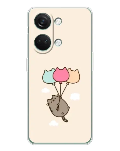 Чехол для Huawei Honor Play 10C с картинкой «Пушин на шариках» Чехол для Huawei Honor Play 10C с картинкой «Пушин на шариках»