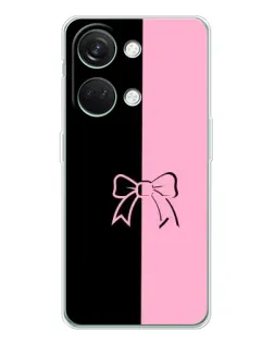 Чехол для Huawei Honor Play 10C с картинкой «Половинки банта»