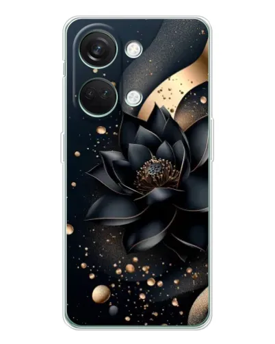 Чехол для Huawei Honor Play 10C с картинкой «Черный лотос»