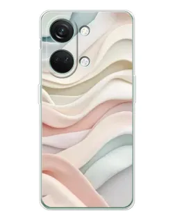 Чехол для Huawei Honor Play 10C с картинкой «Пастельные нежные волны»