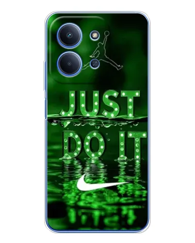 Чехол для Huawei Honor Play 11 Plus с картинкой «Зеленый неоновый Nike»
