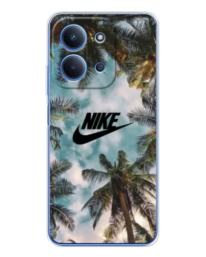 Чехол для Huawei Honor Play 11 Plus с картинкой «Тропический принт Nike» Чехол для Huawei Honor Play 11 Plus с картинкой «Тропический принт Nike»