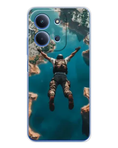 Чехол для Huawei Honor Play 11 Plus с картинкой «PUBG — свободное падение» Чехол для Huawei Honor Play 11 Plus с картинкой «PUBG — свободное падение»