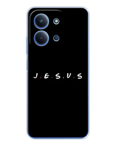Чехол для Huawei Honor Play 11 Plus с картинкой «Точки веры J.E.S.U.S.»