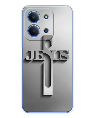 Чохол для Huawei Honor Play 11 Plus з картинкою «Металевий хрест Jesus» Чохол для Huawei Honor Play 11 Plus з картинкою «Металевий хрест Jesus»