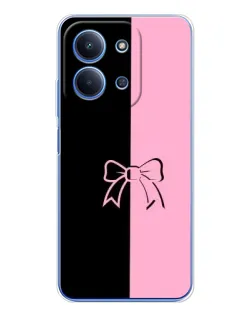 Чехол для Huawei Honor Play 11 Plus с картинкой «Половинки банта»