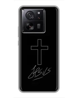 Чохол для Huawei Honor Play 60A з картинкою «Графічний хрест Jesus» Чохол для Huawei Honor Play 60A з картинкою «Графічний хрест Jesus»