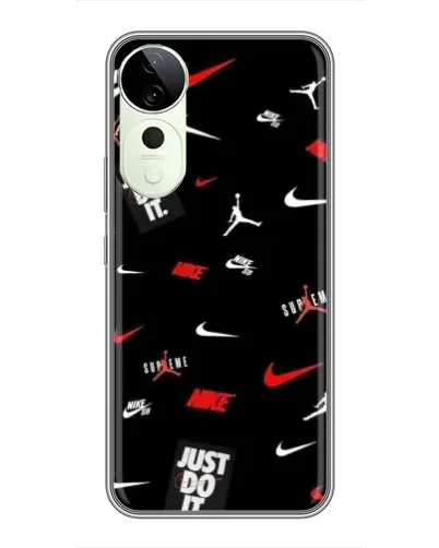 Чехол для Huawei Honor Play 70 Plus с картинкой «Nike Mix Pattern»