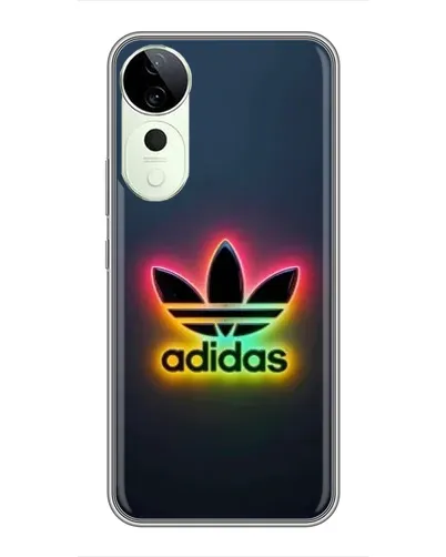 Чехол для Huawei Honor Play 70 Plus с картинкой «Неоновый Adidas»