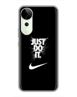 Чехол для Huawei Honor Play 70 Plus с картинкой «Текстовый принт Nike» Чехол для Huawei Honor Play 70 Plus с картинкой «Текстовый принт Nike»