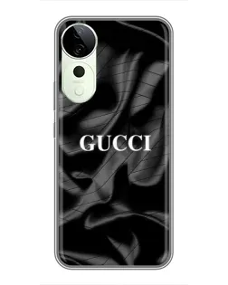 Чохол для Huawei Honor Play 70 Plus з картинкою «Gucci — шовкові хвилі»